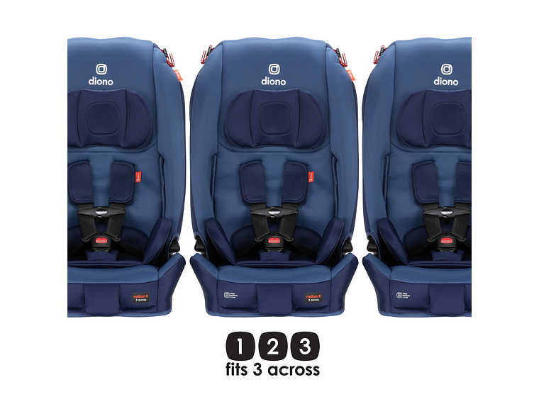 SILLA DE AUTO CONVERTIBLE DIONO RADIAN® 3R EDICIÓN LIMITADA (OLEADA AZUL) 7