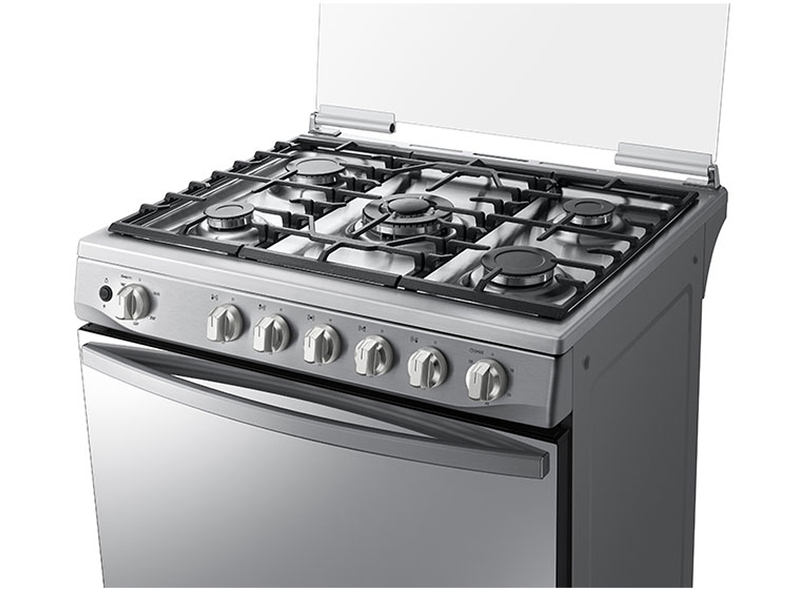 COCINA A GAS SAMSUNG 5 PLATOS NX52A7422CS/ZS 7