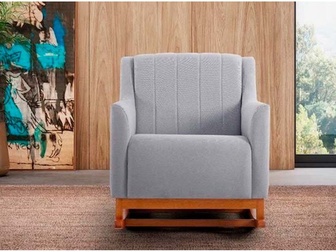 POLTRONA MECEDORA KIDSCOOL SOGNARE MADERA GRIS 2