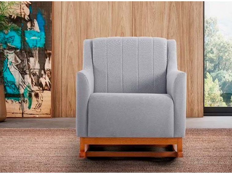 POLTRONA MECEDORA KIDSCOOL SOGNARE MADERA GRIS 2
