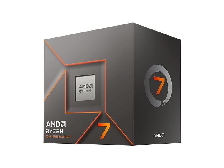 PROCESADOR AMD RYZEN 7 8700F, 5GHZ MAX, 8CORE 16HILOS, AM5 1