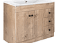 KIT MUEBLE VANITORIO DOMSA B100PH-WOOD+P-100 / 100X80X47CM - Miniatura 3