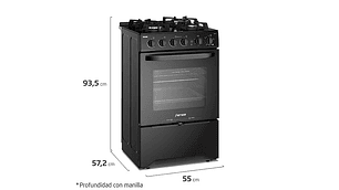 COCINA FENSA 4 PLATOS F3000 BT