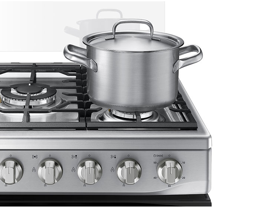 COCINA A GAS SAMSUNG 5 PLATOS NX52A7422CS/ZS 8