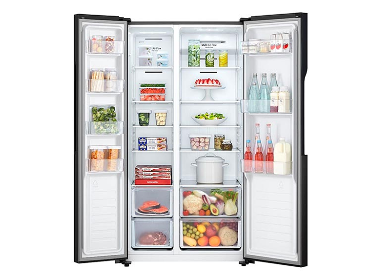  REFRIGERADOR LG SIDE BY SIDE NO FROST 509 L SMART INVERTER GS51MPD 5