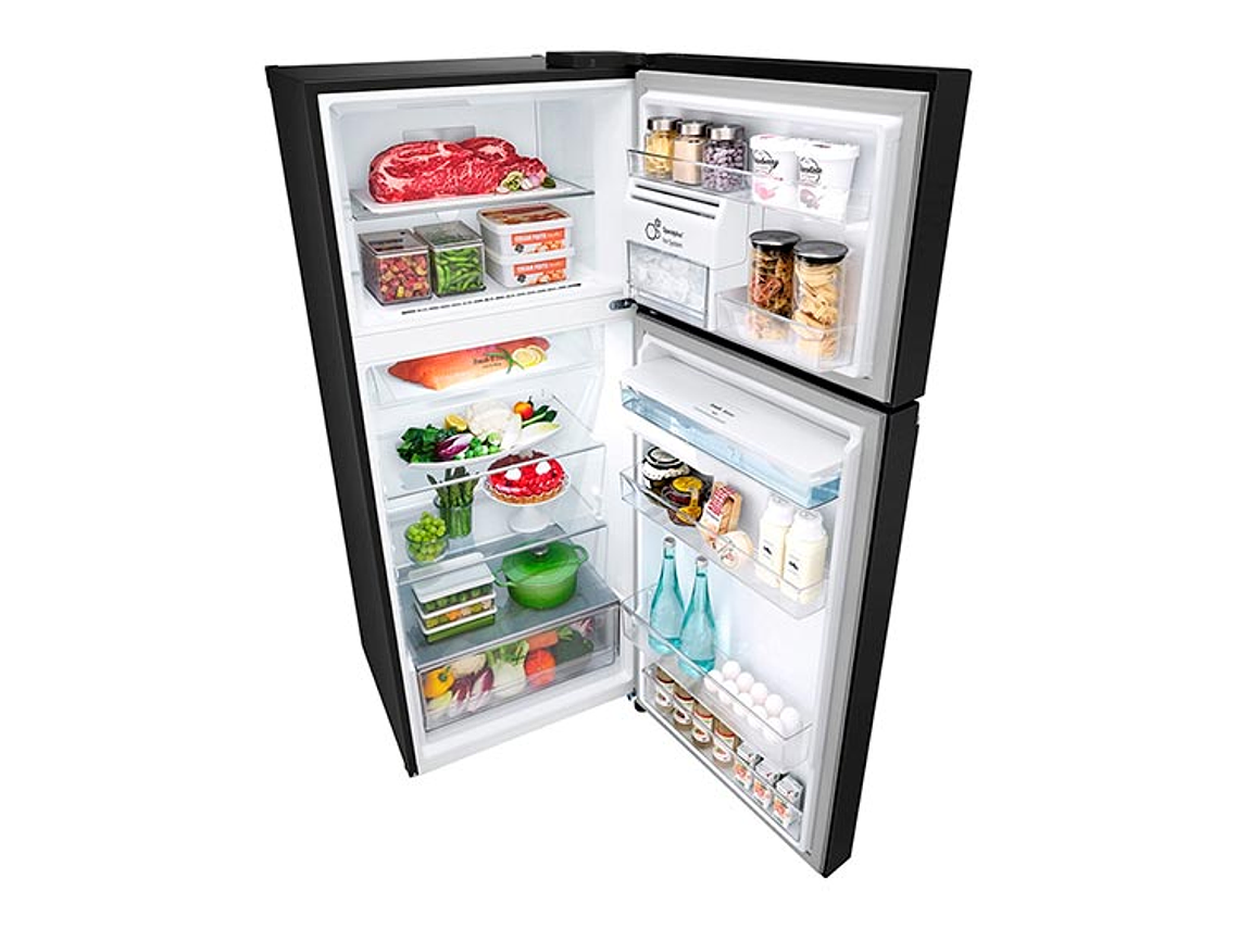 REFRIGERADOR LG TOP FREEZER NO FROST 383 L DOOR COOLING VT40APD 10