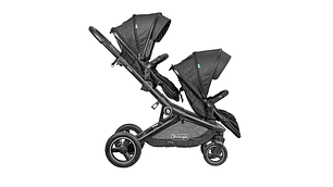 COCHE DOBLE TRAVEL SYSTEM BEBEGLO DUETO GRIS