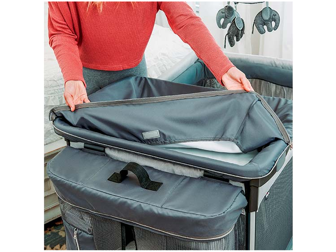 CUNA CHICCO CCLULLAZIP01 GRIS 4