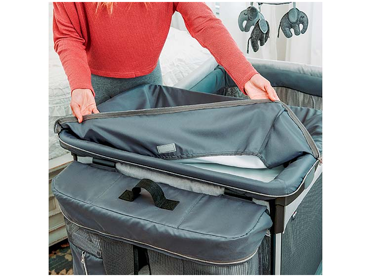 CUNA CHICCO CCLULLAZIP01 GRIS 4