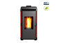  CALEFACTOR A PELLET BOSCA HERA ROJO - Miniatura 2