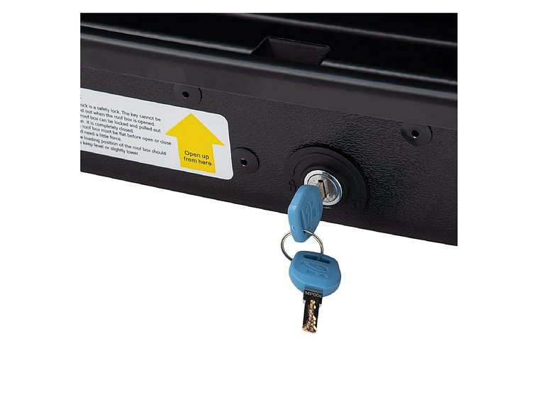 PORTAEQUIPAJE CARBON 250L ANCLAJE RAPIDO 9