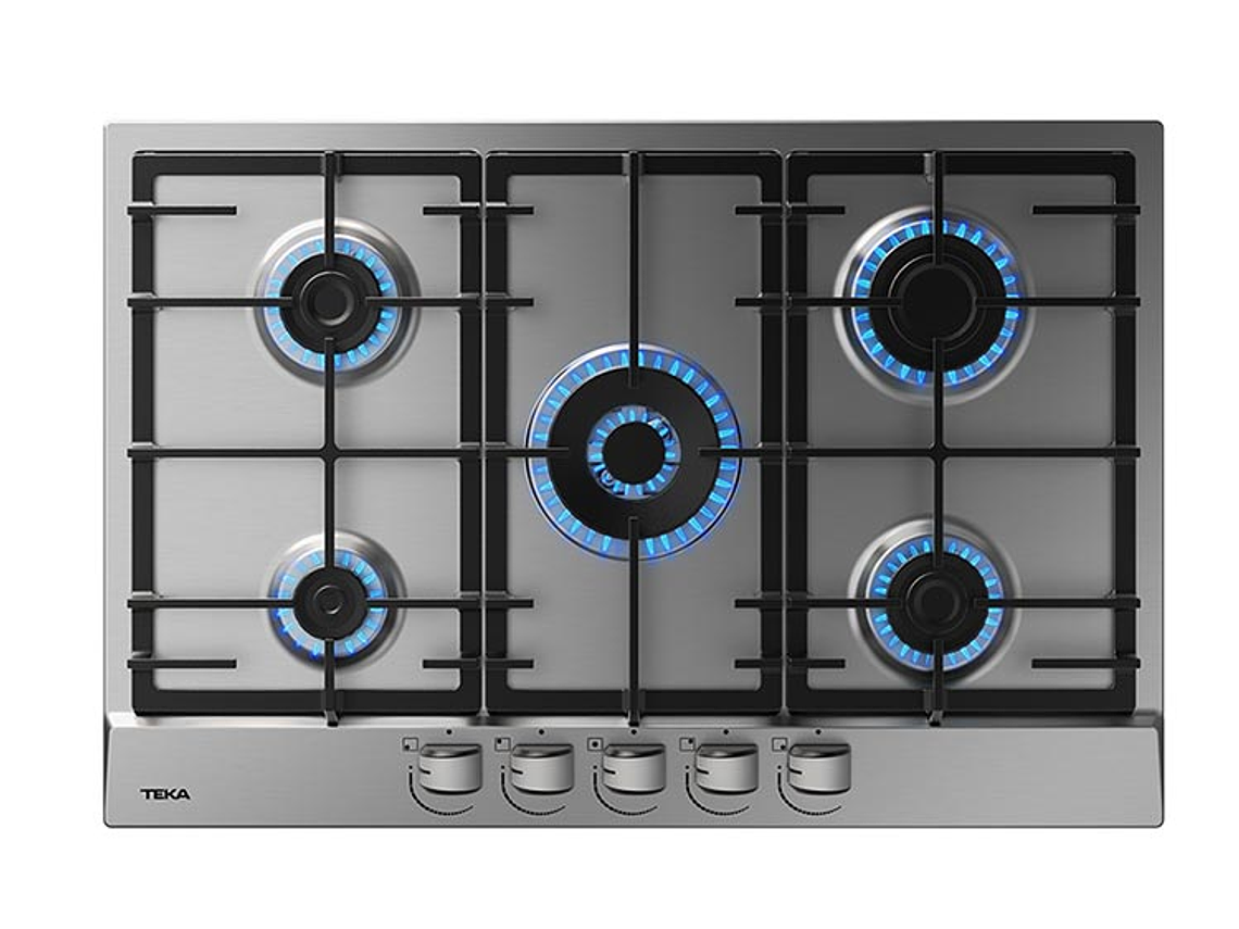 ENCIMERA GAS TEKA 5 PLATOS GSC 75330 SBA IX 1