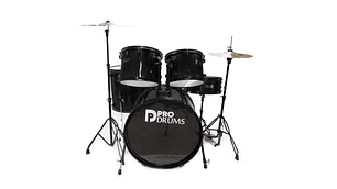 BATERÍA PRO DRUMS ADULTO PRD05-BK