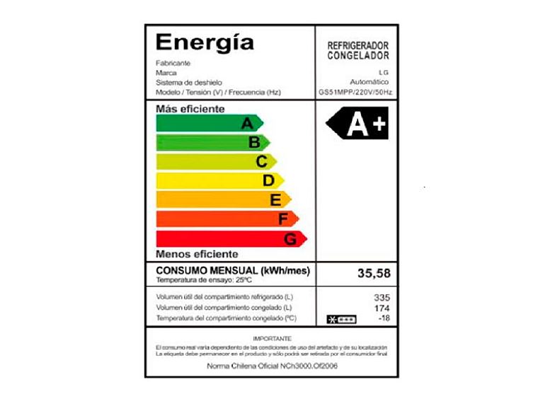  REFRIGERADOR LG SIDE BY SIDE NO FROST 509 L SMART INVERTER GS51MPD 9