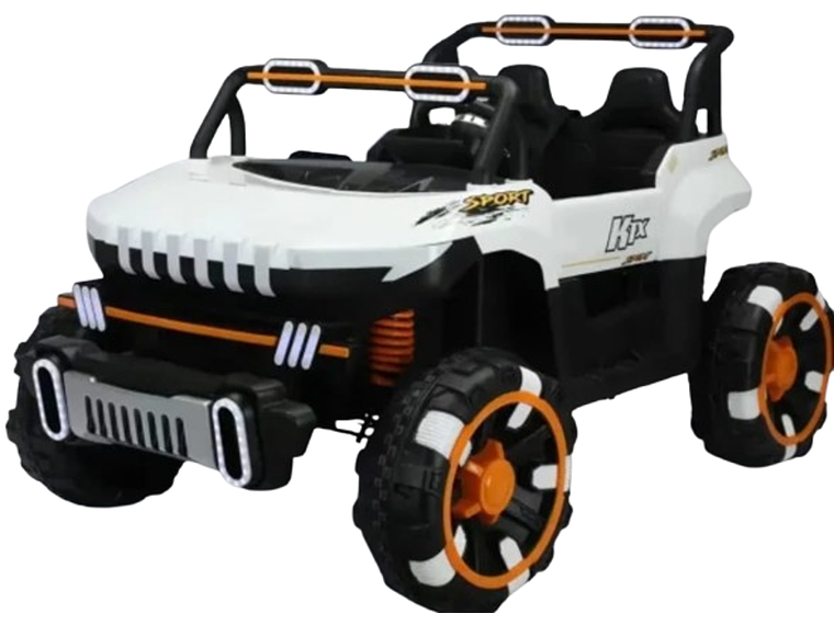 JEEP AUTO A BATERIA 4X4 LUCES LED CON CONTROL REMOTO 1