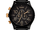 RELOJ NIXON HOMBRE 51-30 CHRONO MATTE BLACK GOLD - Miniatura 1