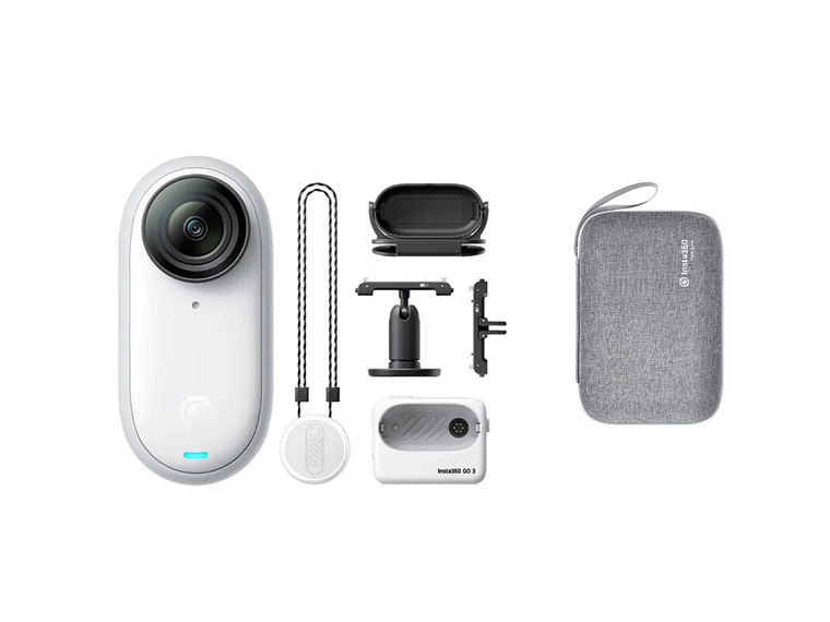 INSTA360 GO 3S BLANCO DE 128 GB +ESTUCHE DE REGALO 1