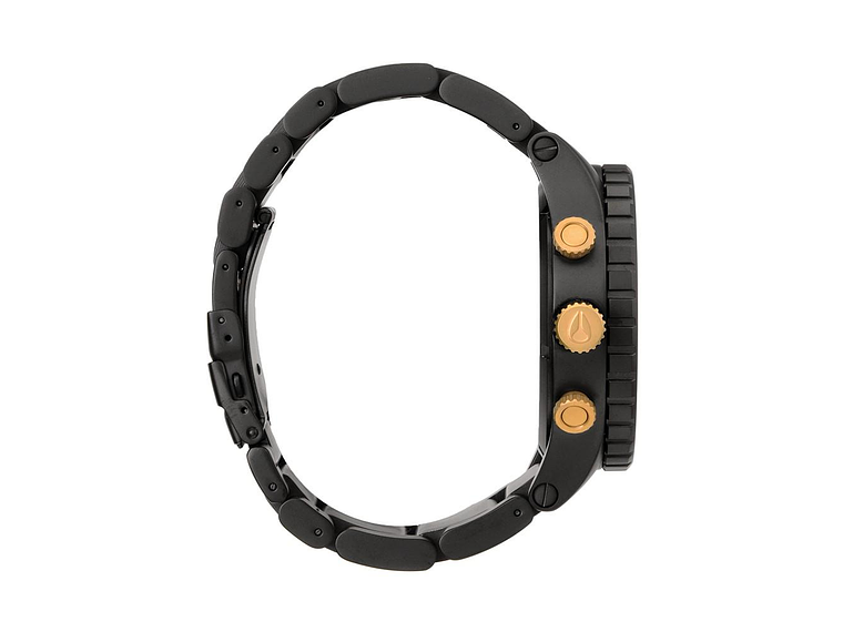 RELOJ NIXON HOMBRE 51-30 CHRONO MATTE BLACK GOLD 2