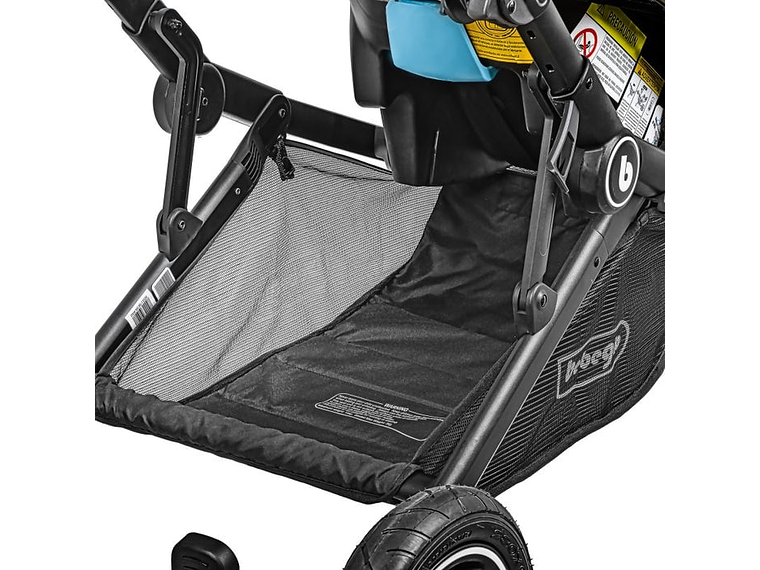 COCHE DOBLE TRAVEL SYSTEM BEBEGLO DUETO GRIS 7