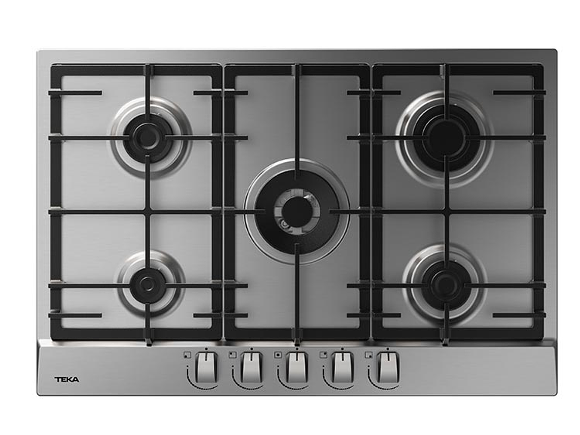 ENCIMERA GAS TEKA 5 PLATOS GSC 75330 SBA IX 3