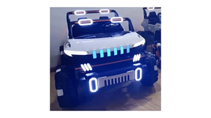 JEEP AUTO A BATERIA 4X4 LUCES LED CON CONTROL REMOTO