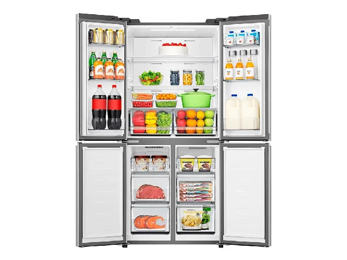 REFRIGERADOR HISENSE SIDE BY SIDE NO FROST RQ5P470NECF 2