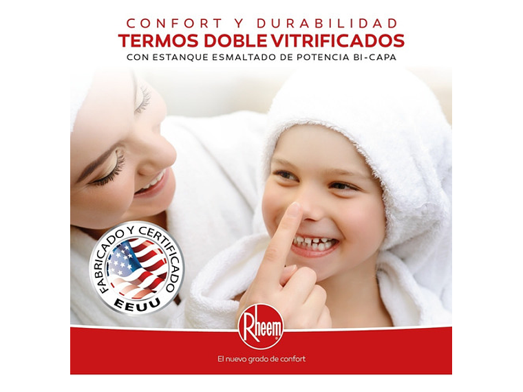 TERMO ELÉCTRICO DE PISO 76 LITROS 220V RHEEM 5