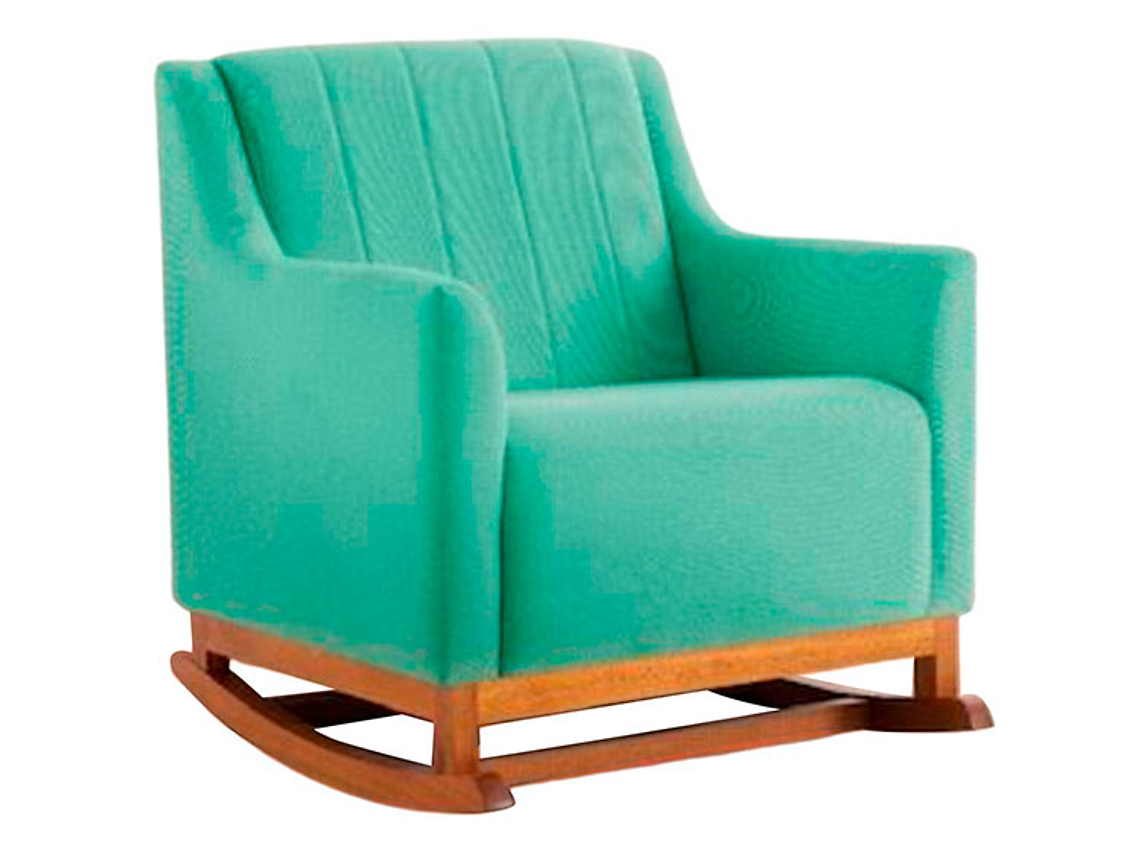 POLTRONA MECEDORA KIDSCOOL SOGNARE MADERA VERDE 1