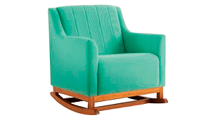 POLTRONA MECEDORA KIDSCOOL SOGNARE MADERA VERDE