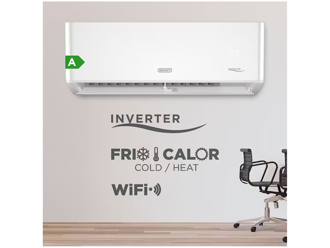 AIRE ACONDICIONADO SPLIT INVERTER WIFI 24.000 BTU 2