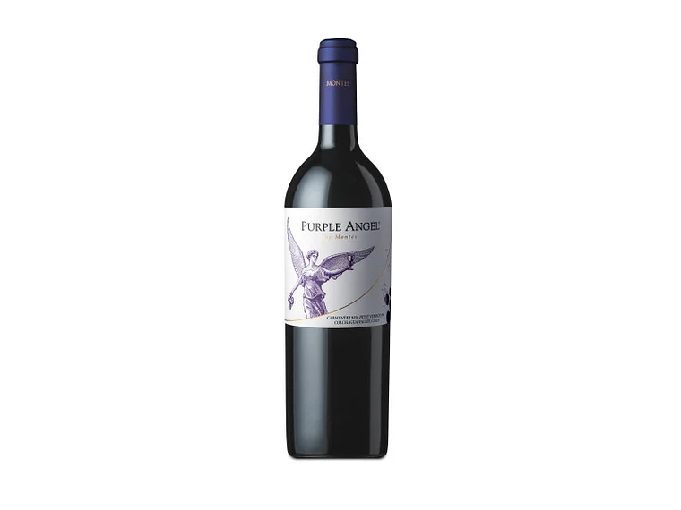VINO TINTO CARMENERE MONTES BOTELLA VIDRIO PURPLE ANGEL 1