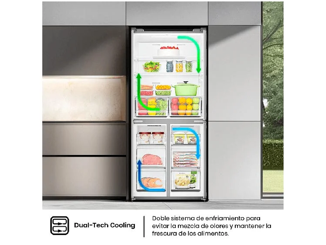 REFRIGERADOR HISENSE SIDE BY SIDE NO FROST RQ5P470NECF 6