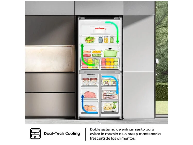 REFRIGERADOR HISENSE SIDE BY SIDE NO FROST RQ5P470NECF 6