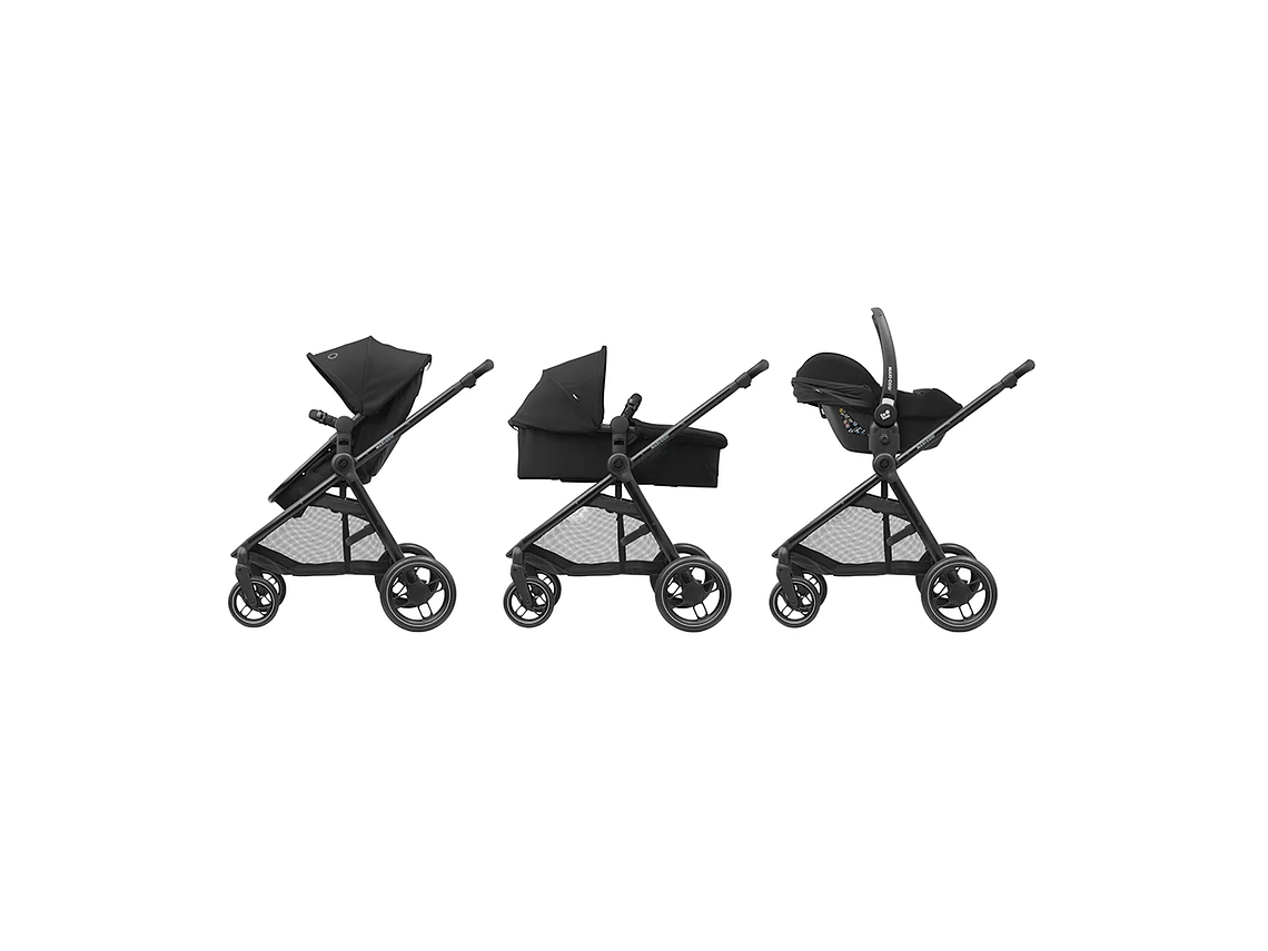 COCHE TRAVEL SYSTEM ZELIA 3 ESSENTIAL BLACK 7