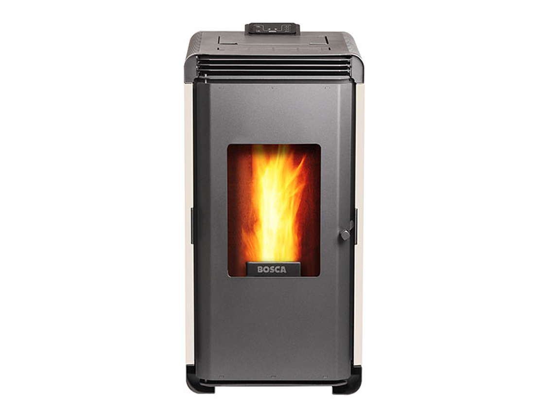 CALEFACTOR A PELLET BOSCA HERA CREMA 1