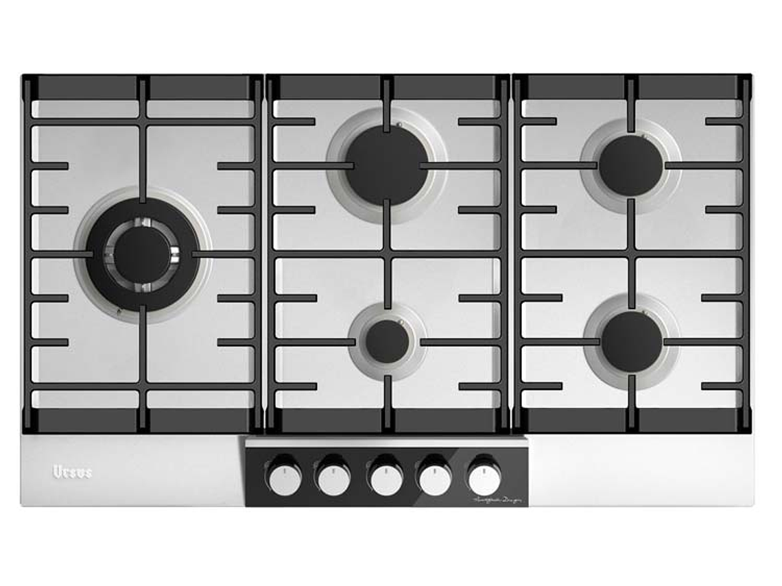 ENCIMERA GAS NATURAL LICUADO URSUS TROTTER 5 PLATOS AVANT GARDE GLS-90T GL 1