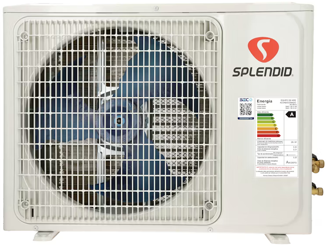 AIRE ACONDICIONADO SPLIT 12000 BTU ON/OFF MODO CALEFACCIÓN 4