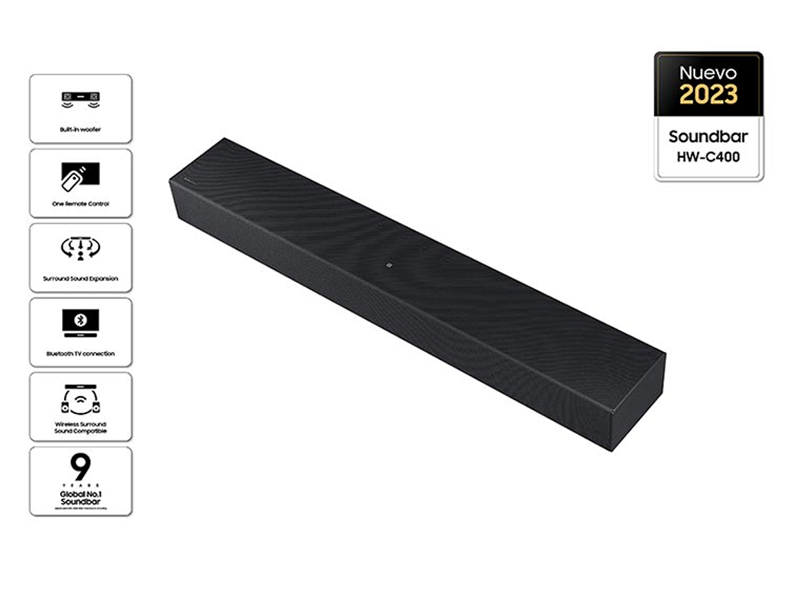 SOUNDBAR SAMSUNG HW-C400 2 CH 1