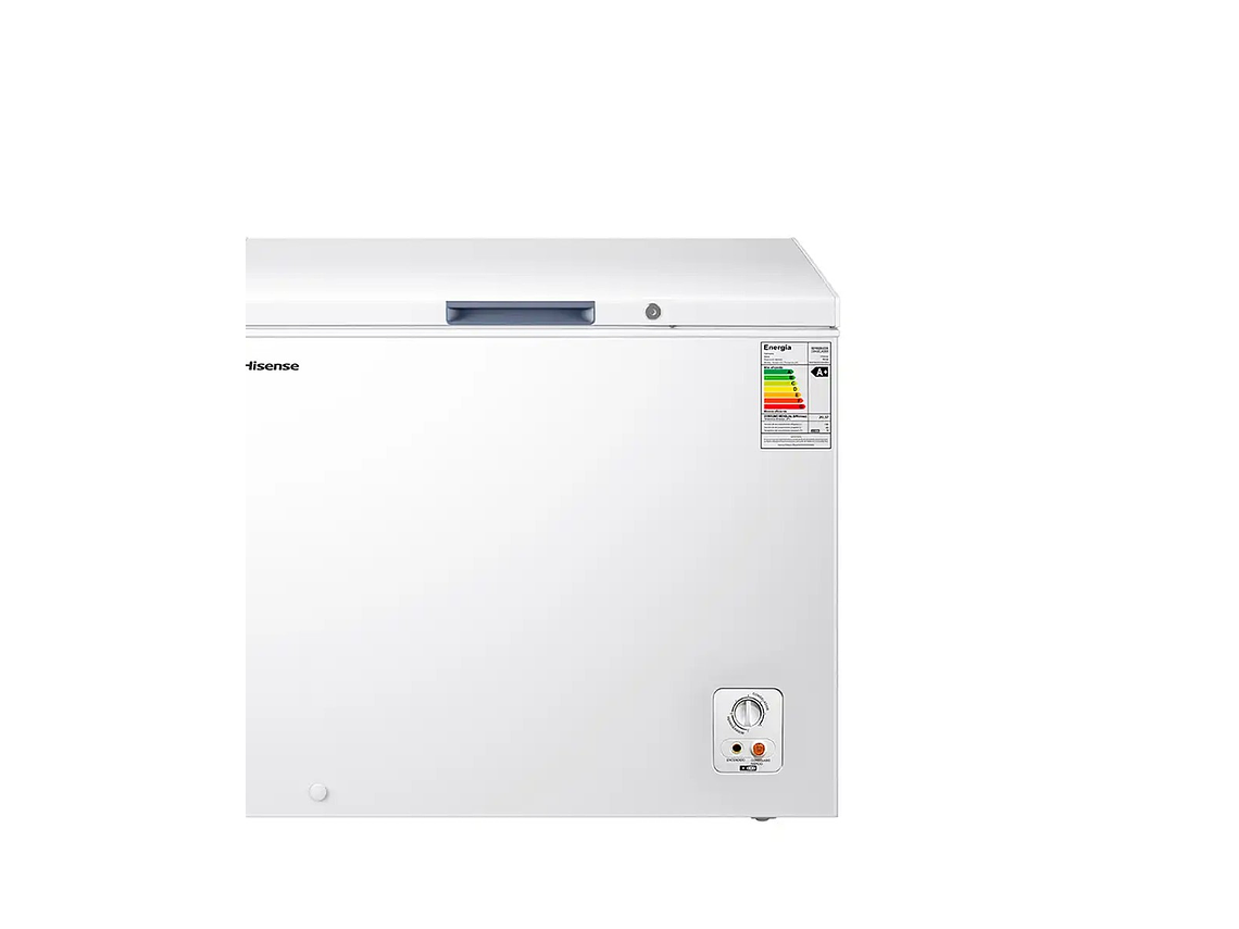 FREEZER HORIZONTAL HISENSE 297 L FRÍO DIRECTO FC-39DT BLANCO 1