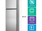 REFRIGERADOR HISENSE TOP MOUNT FREEZER NO FROST 246 L RT320NV RT320 - Miniatura 2