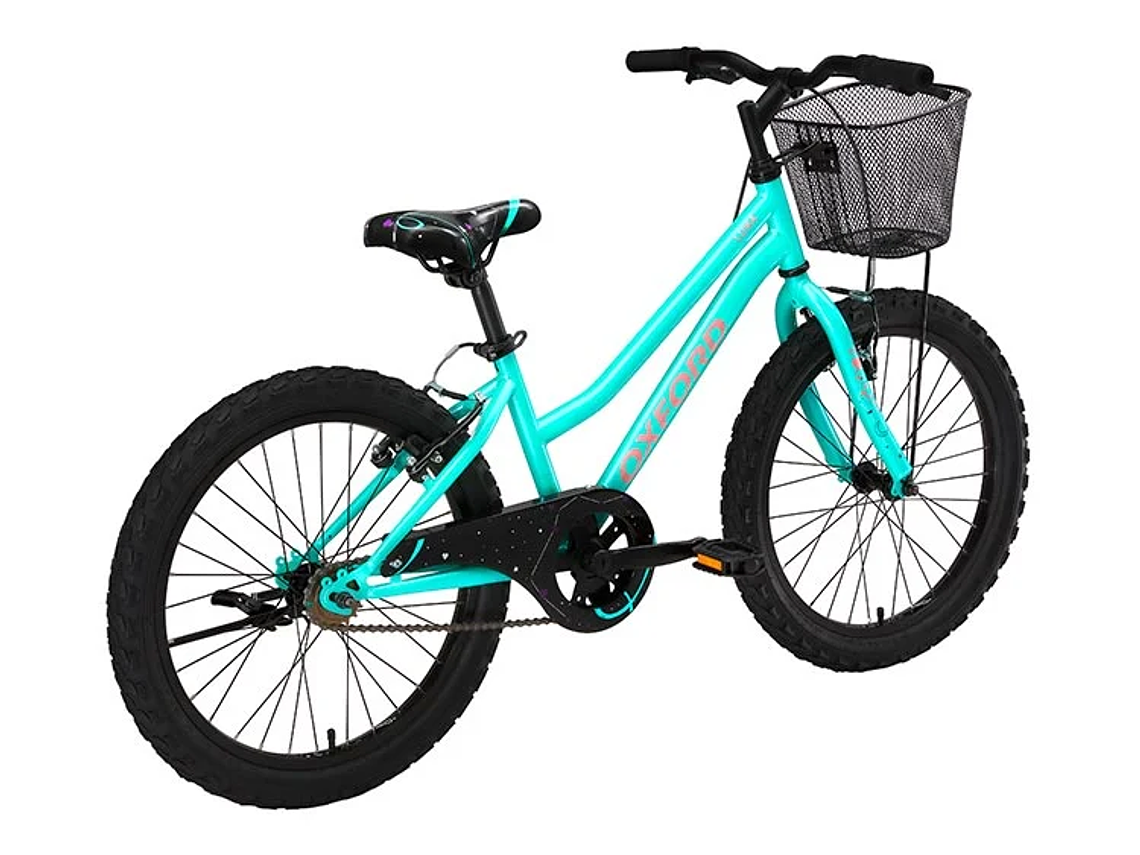 BICICLETA INFANTIL OXFORD LUNA VERDE ARO 20 2