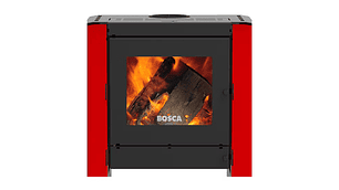 CALEFACTOR BOSCA A LEÑA GOLD 500 ROJO CERT. | BOSCA