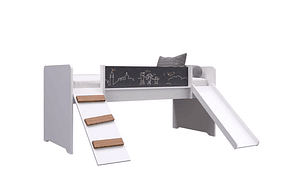 CAMA TRANSICIÓN INFANTIL KIDSCOOL PLAYGROUND BLANCO