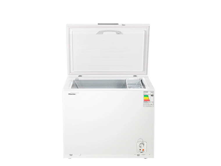 FREEZER HORIZONTAL HISENSE 297 L FRÍO DIRECTO FC-39DT BLANCO 2