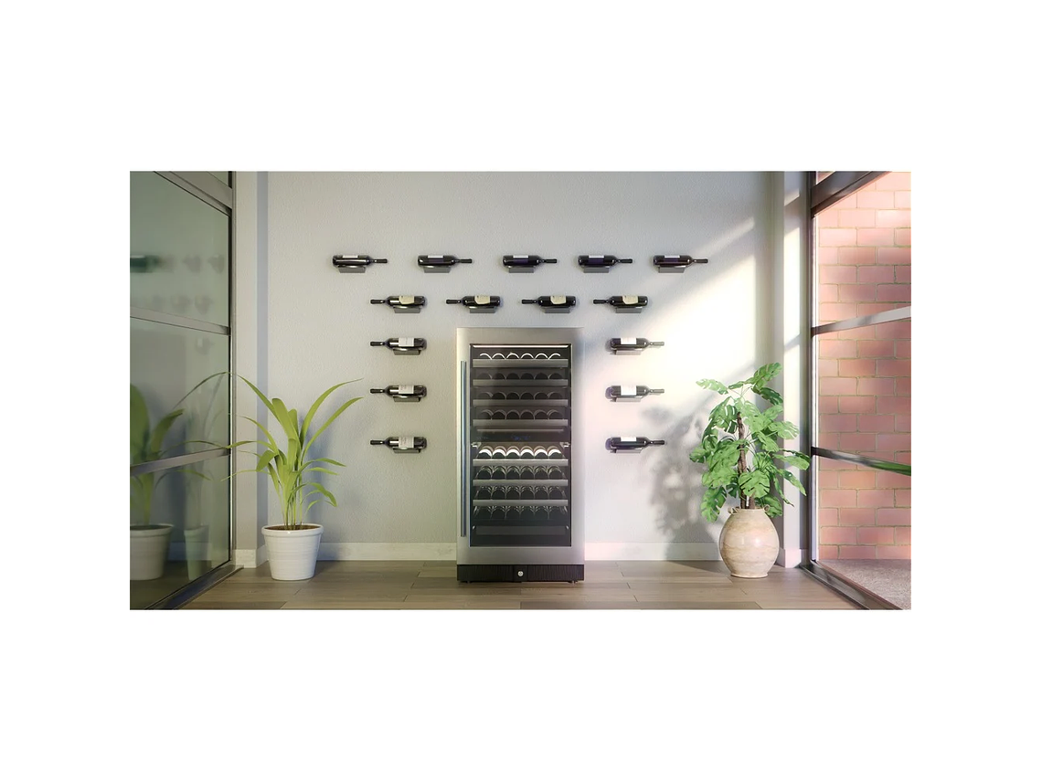 CAVA DE VINOS PREMIUM CLIMATIZADA BIZONA 99 BOTELLAS BACOOL 4