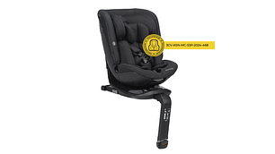SILLA AUTO CONVERTIBLE SPINEL 360° PLUS O12 AUTHENTIC BLACK