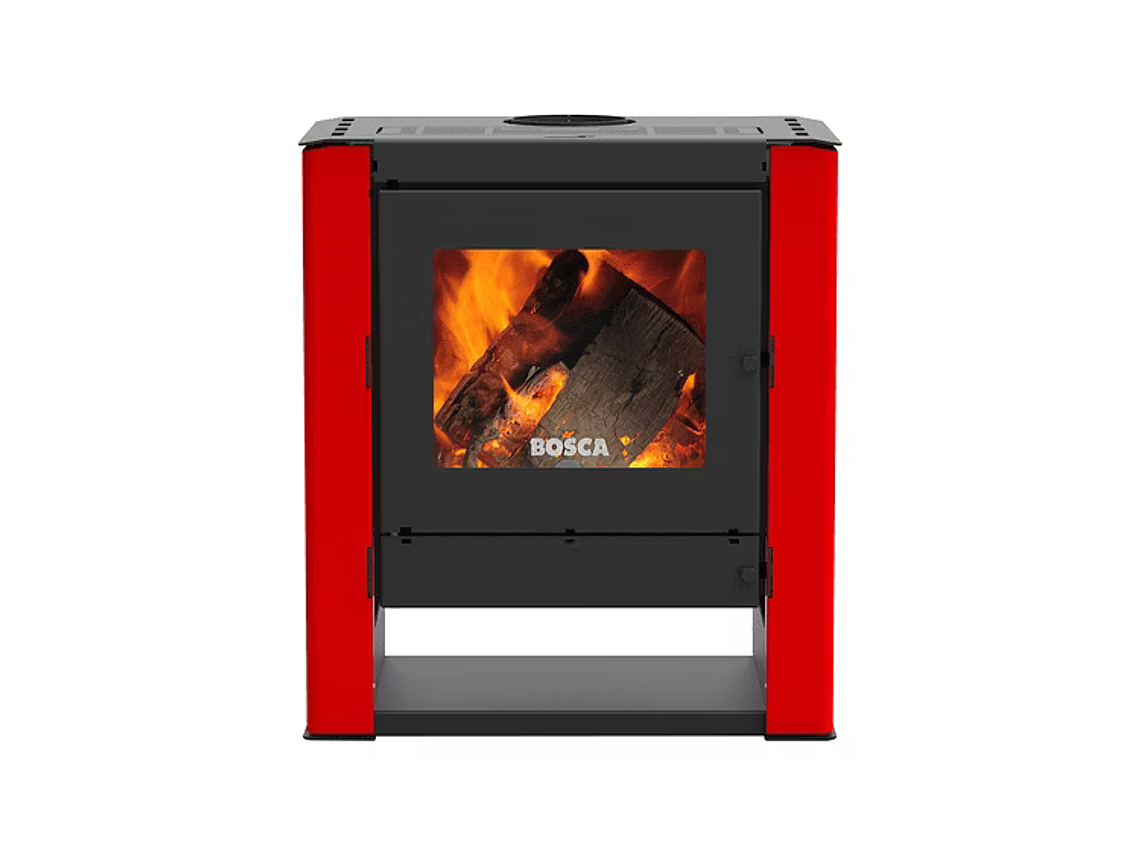 CALEFACTOR BOSCA A LEÑA GOLD 500 ROJO CERT. | BOSCA 4