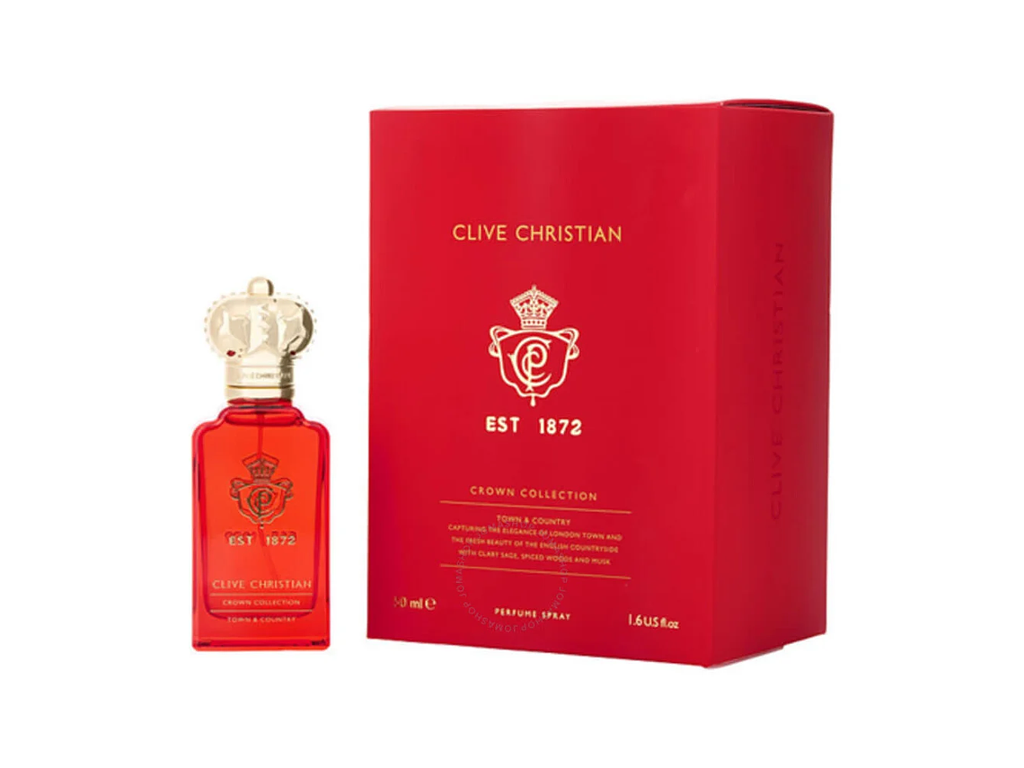 PERFUME CLIVE CHRISTIAN 1872 THE CROWN COLLECTION TOWN & COUNTRY HOMBRE 50 ML 2