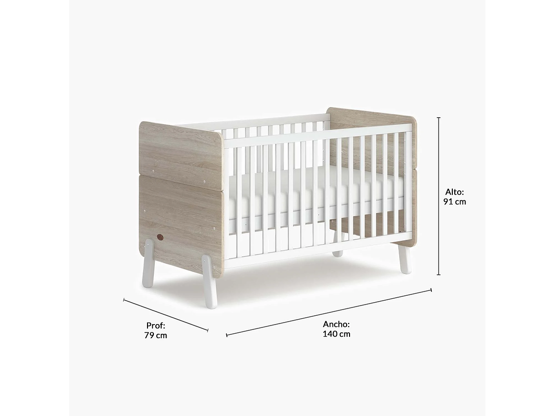 CUNA 3 EN 1 EMMA NATURA/BLANCO FORM 7