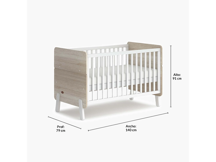 CUNA 3 EN 1 EMMA NATURA/BLANCO FORM 7